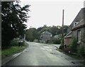 NT8540 : Road  junction  in  village by Martin Dawes