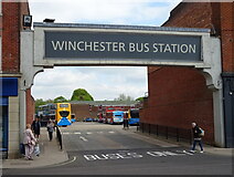 SU4829 : Winchester Bus Station by JThomas
