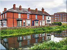SK9670 : Riverside Houses, Boultham, Lincoln by David Dixon