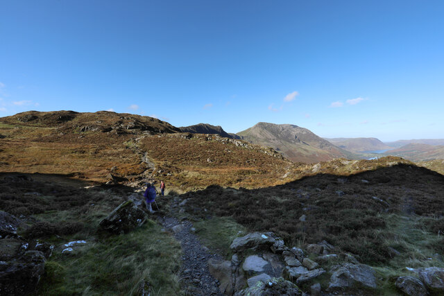 Heading for Haystacks from Little Round... © Andy Waddington ...