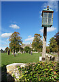 Old Lantern by the Churchyard