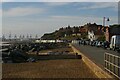TM3134 : Felixstowe seafront at Undercliff Road East by Christopher Hilton