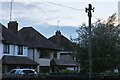 Traditional telegraph pole on Welford Road, Kingsthorpe