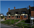 Thatched cottage on Fryern Court Road