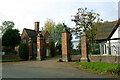 Lodges at entrance to Stagenhoe, St Paul