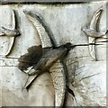 SK5338 : Carved swifts, Wollaton Park by Alan Murray-Rust