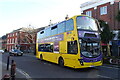 Yellow Buses bus on High Street