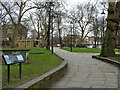 Path, St John at Hackney Churchyard Gardens