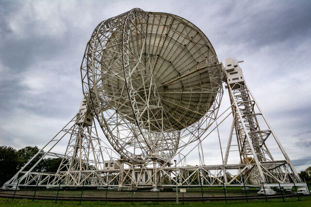 Lovell Radio Telescope at Jodrell Bank