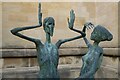 Sculpture of Christ and Mary Magdalen, Magdalen College