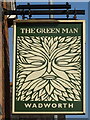 Sign for the Green Man