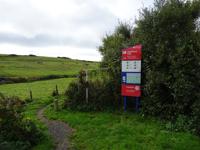 Taddiford Gap View © Gordon Griffiths :: Geograph Britain and Ireland