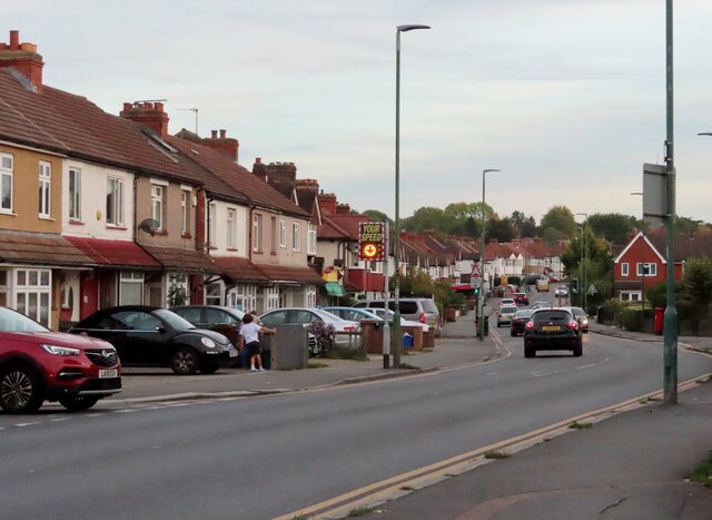 Malden Road in Cheam © Steve Daniels :: Geograph Britain and Ireland