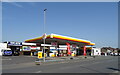 Service station on London Road