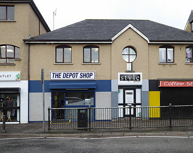 The Depot Shop, Omagh © Allen ccbysa/2.0 Geograph Ireland