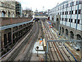 Northern approaches to Farringdon station, 2011