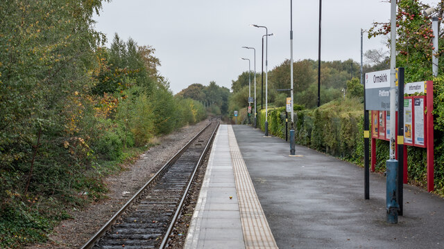 Ormskirk station - north to Preston
