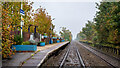 Bescar Lane Station - looking west towards Southport