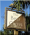 Sign for the Bear Cross