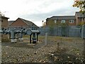 Gas installation adjacent to the greenway