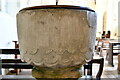 Shereford, St. Nicholas Church: The font