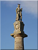NH7867 : Statue on the Hugh Miller Monument, Cromarty by Craig Wallace