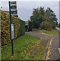 Bryntirion bus stop near Pandy, Monmouthshire