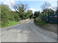 Road and Bridge crossing Afon Syfynwy