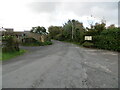 Minor road at Tafarn Sinc, Rosebush