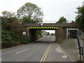 Railway bridge over Station Road (B6411)