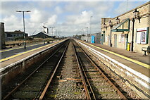 TM5492 : Lowestoft Railway Station by Adrian S Pye