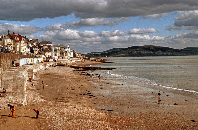 The seafront - Lyme Regis c.1970 (1)