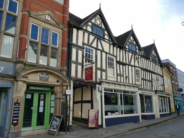 the old post office shrewsbury menu