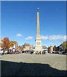 SE3171 : Ripon Market Place Obelisk by Gerald England