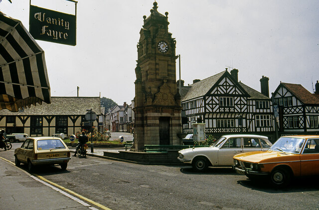 St Peter's Square, Ruthin c.1980