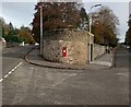 Postbox on corner