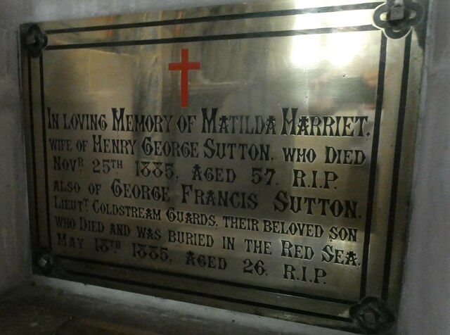 St. Swithin, Compton Bassett: Sutton family memorial 