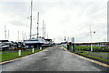 Bradwell Waterside: Entrance to the marina