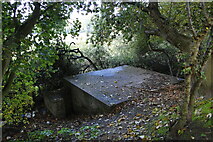 TM5496 : Another WW2 pillbox on the west side of the track by Adrian S Pye