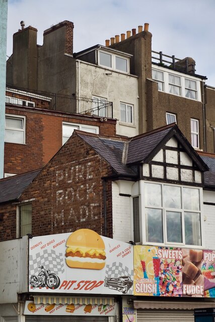Ghost sign for Pure Rock