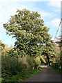 Madeley Road west of Beckbury in Shropshire