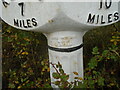 Old milepost