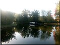 SK1413 : Fradley Junction: looking across to the start of the Coventry Canal by Christopher Hilton