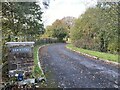 Entrance to Derwydd Farm