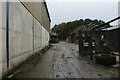 Heading West through the Farmyard at Goosnargh Lodge