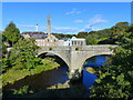 The old Chirnside Bridge seen from the David Hume Bridge, Chirnsidebridge