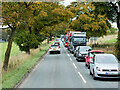 SK0674 : Traffic Queue on the A6 outside Buxton by David Dixon