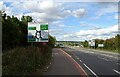 Station Road (A5028) approaching Chowns Mill Roundabout