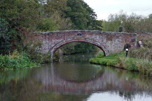 Lodgefield Bridge South-east Of Stafford © Roger D Kidd :: Geograph 