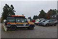 Mountain rescue vehicles, Carrbridge Hotel